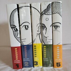 Buddha 5 HC Books NEW Sealed Osamu Tezuka 2003 Manga Anime Silver Snail Toronto